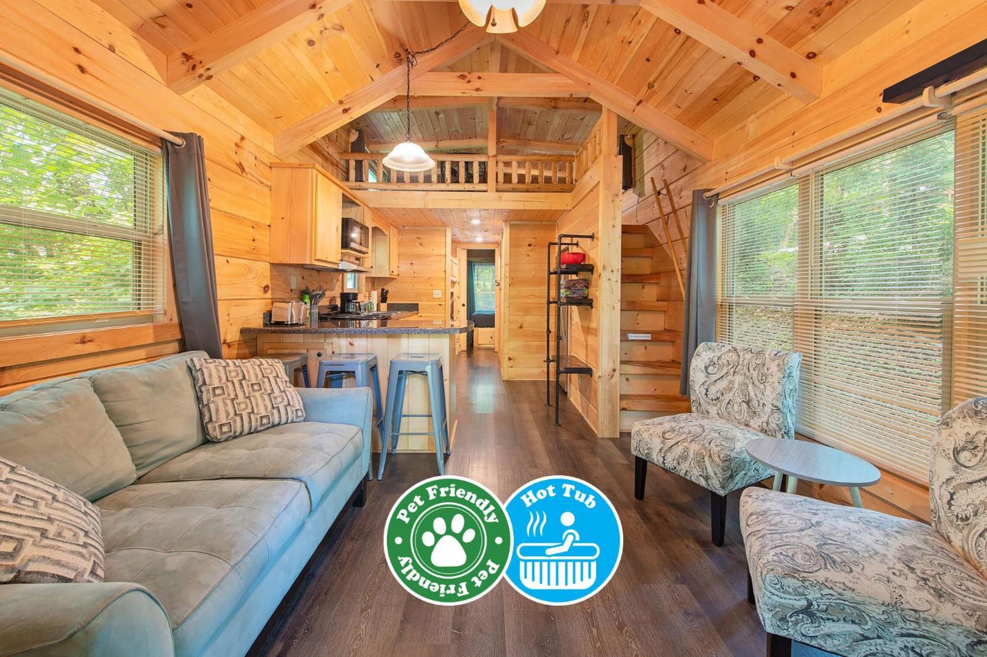 Eden Cabin Forested Tiny Home On Lookout Mtn Чаттануга Экстерьер фото